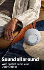 Amazon Echo Studio (newest gen), compact design, immersive spatial audio and Dolby Atmos, Graphite - Image 3