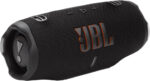 JBL Charge 6, Wireless Portable Bluetooth Speaker, 28 Hours of Playtime, IP68 Waterproof, Dustproof and Drop-Proof, Pro Sound with AI Sound Boost, Auracast Multi-Speaker Connection, Black