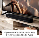 Amazon Fire TV Soundbar, 2.0 speaker with DTS Virtual:X and Dolby Audio, Bluetooth support - Image 3