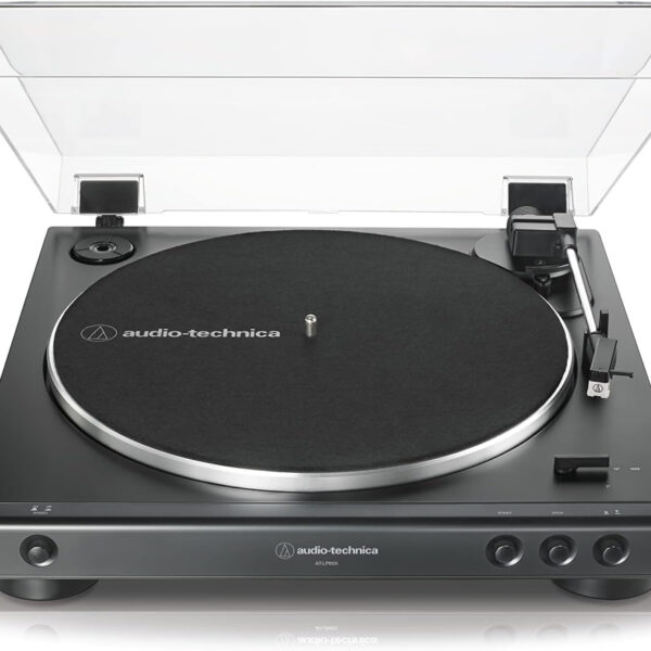 Audio-Technica LP60XBK Fully Automatic Belt-drive Stereo Turntable Black
