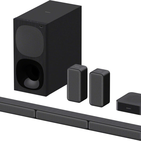 Sony HT-S40R 5.1ch 600W Soundbar for TV with Subwoofer and Wireless Rear Speakers with Bluetooth