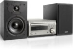 Denon D-M41DAB HiFi System, CD Player with Speakers, Audio Receiver, Bluetooth, 2x30W + Subwoofer PreOut, FM/DAB/DAB+ Tuner, 2x Optical Input, Headphone Output - Black - Image 2