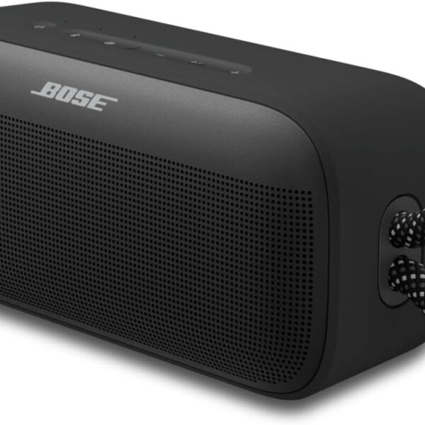 Bose New SoundLink Plus Portable Bluetooth Speaker, Wireless Outdoor Speaker, Waterproof, 20-Hour Battery, Black