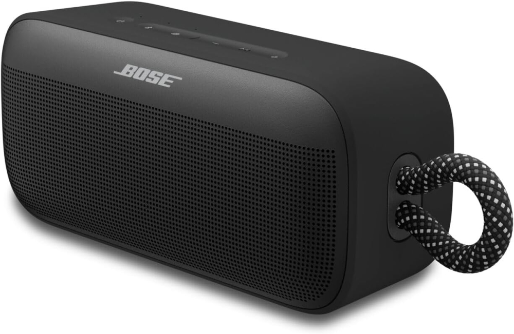 Bose New SoundLink Plus Portable Bluetooth Speaker, Wireless Outdoor Speaker, Waterproof, 20-Hour Battery, Black