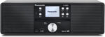 Panasonic SC-DM202EG-K Micro HiFi Compact Stereo System with FM/DAB+ Radio, 24W Output Power, CD/MP3 Player, USB, Bluetooth, Large 2.4" Display, Black