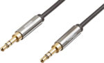 Amazon Basics 3.5mm Auxiliary Audio Cable for Stereo Speaker or Subwoofer with Gold-Plated Plugs, 1.2 m, Black - Image 2