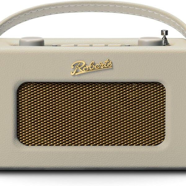 Roberts Revival UNO FM/DAB/DAB+ Digital Radio with Bluetooth, Pastel Cream