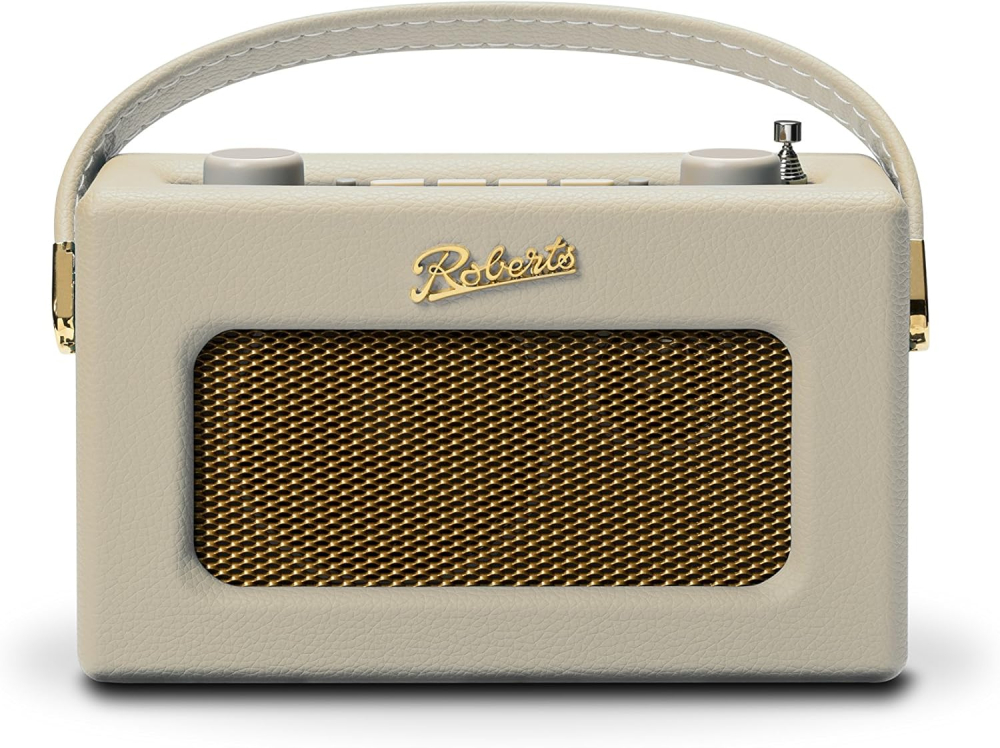 Roberts Revival UNO FM/DAB/DAB+ Digital Radio with Bluetooth, Pastel Cream