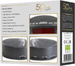 LLOYTRON "Daybreak" Alarm Clock Radio with Buzz Alarm or Radio - Snooze Function - Sleep Timer - Rotary Tuning and Volume Controls - Mains Operated - AM / FM Radio - J2006BK - Black - Image 5