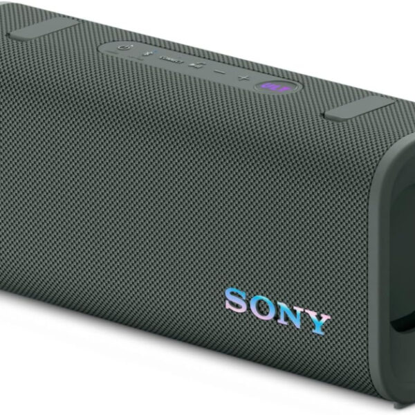 Sony ULT FIELD 3 - Portable Bluetooth Speaker with ULT POWER SOUND, 24hr Battery, IP67, Waterproof, Dustproof, Shockproof, Detachable Shoulder Strap, Compact - Forest Gray