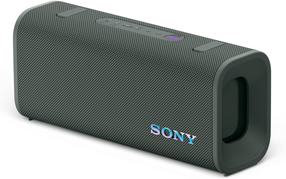 Sony ULT FIELD 3 - Portable Bluetooth Speaker with ULT POWER SOUND, 24hr Battery, IP67, Waterproof, Dustproof, Shockproof, Detachable Shoulder Strap, Compact - Forest Gray