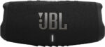 JBL Charge 5 Wi-Fi and Bluetooth Speaker with 20-Hour Battery Life, Waterproof and Dustproof, Black - Image 2
