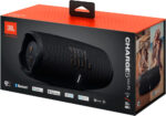 JBL Charge 5 Wi-Fi and Bluetooth Speaker with 20-Hour Battery Life, Waterproof and Dustproof, Black - Image 5