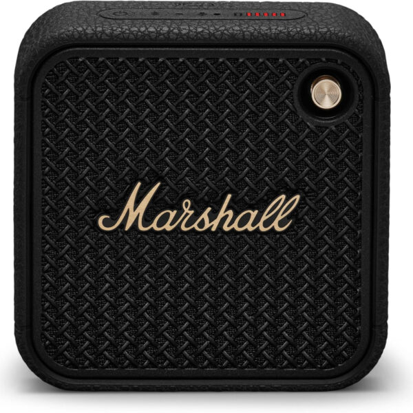 Marshall Willen II Bluetooth Speaker, Wireless, 17+ Hours Playtime, Water-Resistent IP67, Quick Charge - Black
