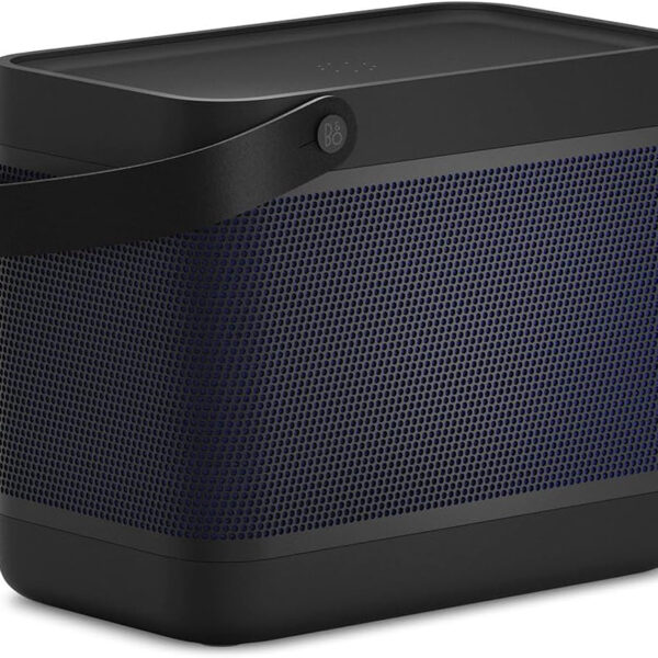 Bang & Olufsen Beolit 20 - Powerful Loud Bluetooth Wireless Home and Portable Bluetooth Speaker with 360 Degree Sound and Integrated Qi Wireless Phone Charging Pad - Black Anthracite