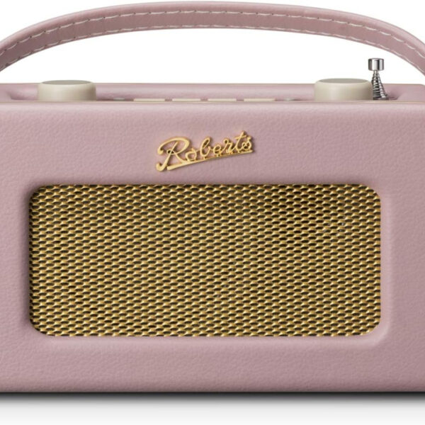 Roberts Revival UNO FM/DAB/DAB+ Digital Radio with Bluetooth, Dusty Pink