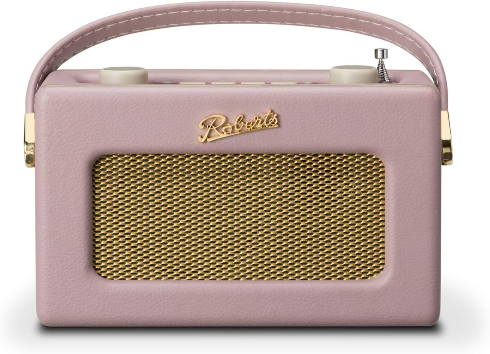 Roberts Revival UNO FM/DAB/DAB+ Digital Radio with Bluetooth, Dusty Pink