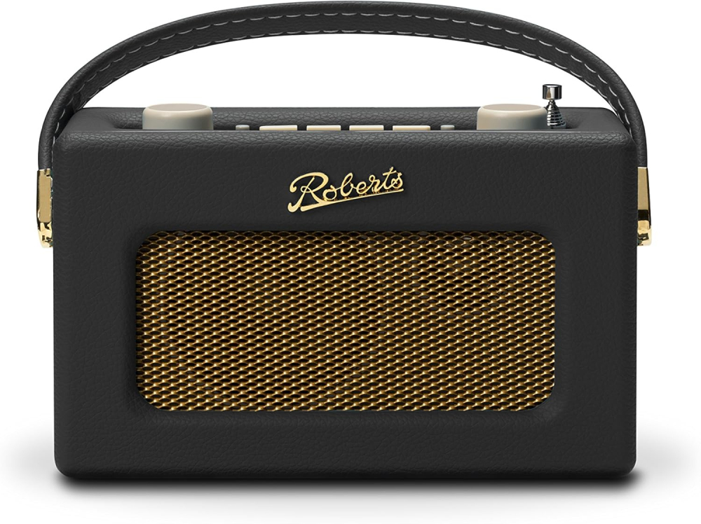 Roberts Revival UNO FM/DAB/DAB+ Digital Radio with Bluetooth, Black