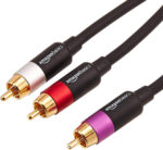 Amazon Basics 2 RCA Audio Cable for Amplifier,Active Speakers or Subwoofer with Gold-Plated Plugs, 2.4 m, Black - Image 5