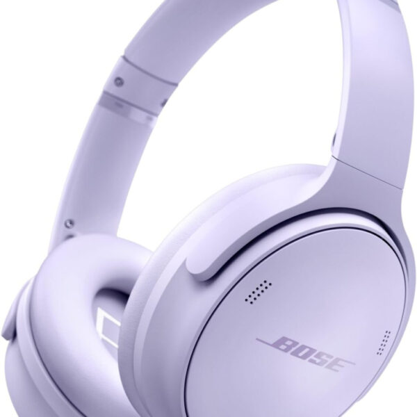 Bose QuietComfort Wireless Noise Cancelling Headphones, Bluetooth Over Ear Headphones with Up To 24 Hours of Battery Life, Chilled Lilac - Limited Edition