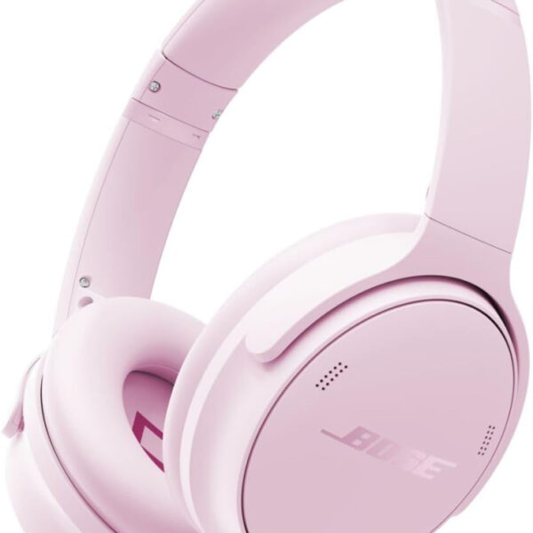 Bose QuietComfort Wireless Noise Cancelling Headphones, Bluetooth Over Ear Headphones with Up To 24 Hours of Battery Life, Petal Pink - Limited Edition