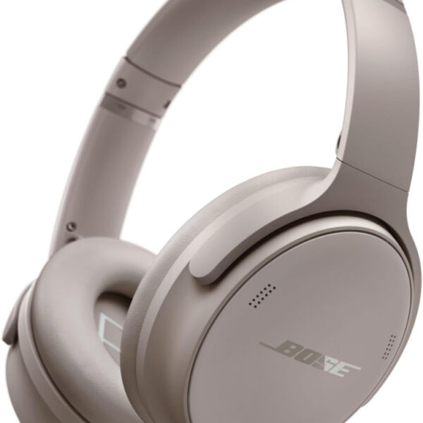 Bose QuietComfort Wireless Noise Cancelling Headphones, Bluetooth Over Ear Headphones with Up To 24 Hours of Battery Life, Sandstone - Limited Edition
