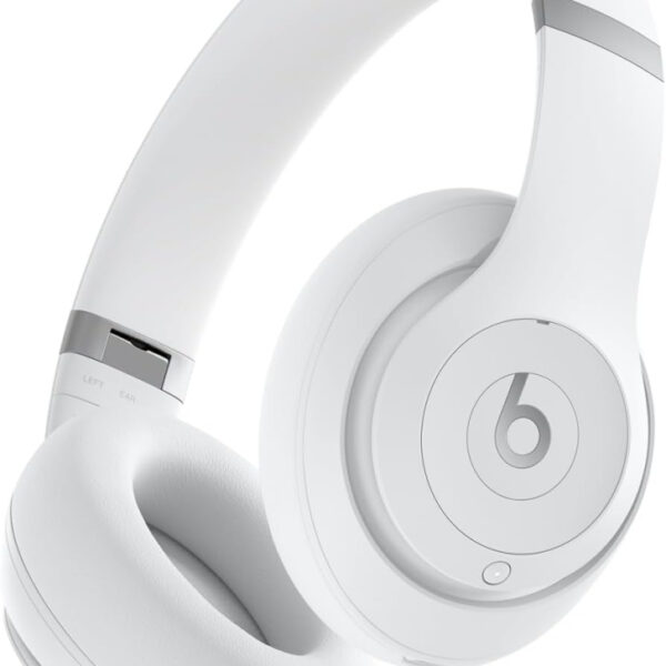 Beats Studio Pro –Bluetooth Noise Cancelling Headphones – Personalised Spatial Audio, Apple & Android Compatibility, Up to 40 Hours of Battery Life - Matte White