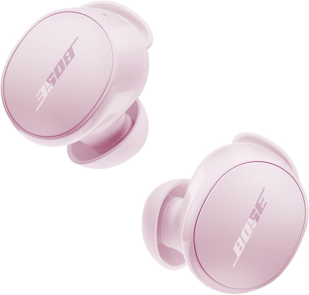 Bose QuietComfort Wireless Noise Cancelling Earbuds 5.3, Lifestyle Bluetooth Earbuds with Active Noise Cancellation, Up to 8.5 Hours of Battery Life, Petal Pink - Limited Edition