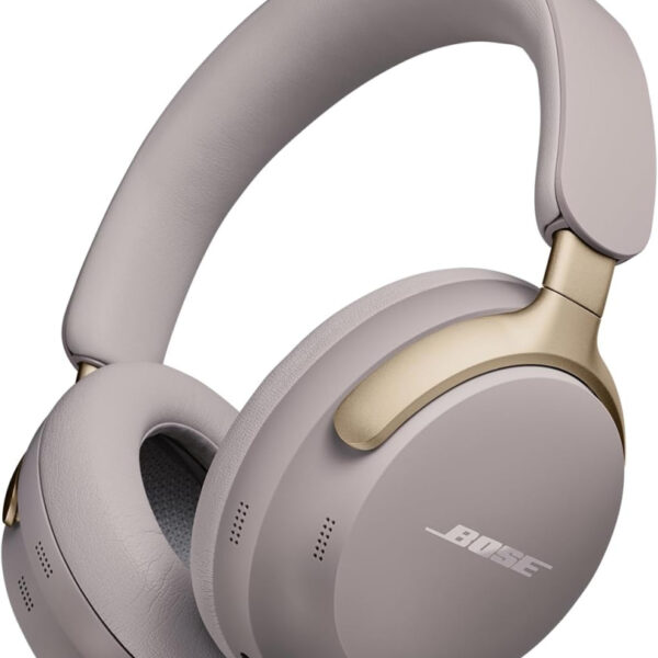 Bose QuietComfort Ultra Bluetooth Wireless Noise Cancelling Headphones for music with Spatial Audio, Over-the-Ear Headphones with Mic, Up to 24 Hours of Battery Life, Sandstone - Limited Edition