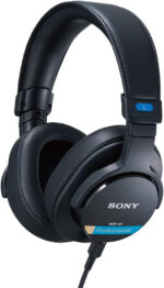 Sony MDR-7506 Closed-Back Studio Monitor Headphones - Wired, 10Hz to 20kHz Frequency Range, Good for Studio Recording & Mixing, 63 Ohm, Lightweight Foldable Design (227g), Includes Pouch, Black - Image 3