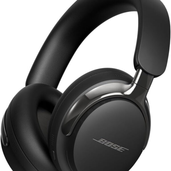 Bose New QuietComfort Ultra Bluetooth Headphones (2nd Gen), Wireless Headphones with Spatial Audio, Over Ear Noise Cancelling with Mic, Up to 30 Hours of Play time, Black