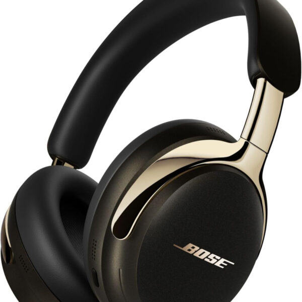 Bose New QuietComfort Ultra Bluetooth Headphones (2nd Gen), Wireless Headphones with Spatial Audio, Over Ear Noise Cancelling with Mic, Up to 30 Hours of Play time, Desert Gold - Limited Edition