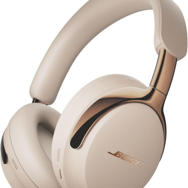 Bose New QuietComfort Ultra Bluetooth Headphones (2nd Gen), Wireless Headphones with Spatial Audio, Over Ear Noise Cancelling with Mic, Up to 30 Hours of Play time, Driftwood Sand - Limited Edition