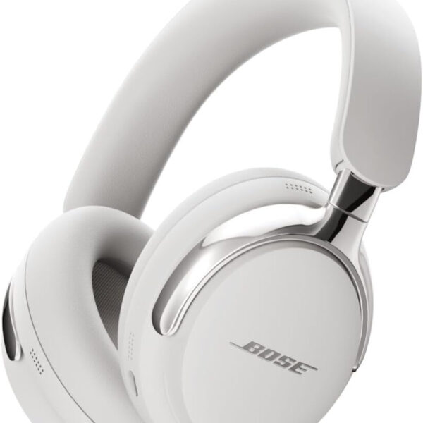 Bose New QuietComfort Ultra Bluetooth Headphones (2nd Gen), Wireless Headphones with Spatial Audio, Over Ear Noise Cancelling with Mic, Up to 30 Hours of Play time, White Smoke