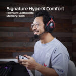 HyperX Cloud Alpha Wireless - Gaming Headset for PC, 300-hour battery life, DTS Headphone:X Spatial Audio, Memory foam, Dual Chamber Drivers, Noise-cancelling mic, Durable aluminium frame - Image 5