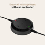 Jabra Evolve 20 Stereo Headset – Microsoft Certified Headphones for VoIP Softphone with Passive Noise Cancellation – USB-Cable with Controller – Black - Image 4