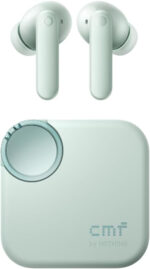 CMF by Nothing Buds Wirelesss earphones with 42 dB ANC, Transparency mode, Ultra Bass Technology 2.0, HD Audio by DIRAC, IP54 Dust and Water resistance and Dual-device connection - Orange - Image 2