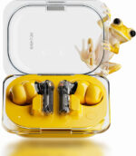 Nothing Ear (a) wireless ear buds with Active Noise Cancelling, Bass Enhance Algorithm and up to 42.5 hours of listening time - Yellow