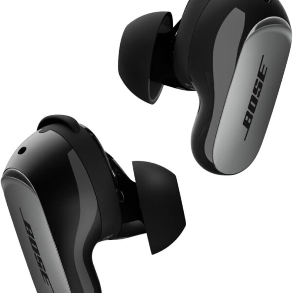 Bose New QuietComfort Ultra Bluetooth Earbuds (2nd Gen), Wireless Noise Cancelling earbuds, Up to 6 hours battery, IPX4 Rating, Immersive Audio, Deep Bass, Black