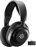 SteelSeries Arctis Nova 5 Wireless - Wireless Gaming Headset for PC - Compatible with PC, PS5, Switch & more - Mobile App Control - 60 HR Battery with Fast Charge - 2.4GHz/Bluetooth - White - Image 2