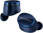 Bowers & Wilkins Pi8 True Wireless Noise Cancelling Earbuds with Bluetooth aptX, 24-bit Wireless Connection, Audio Retransmission, and 6 Built-in Microphones - Midnight Blue
