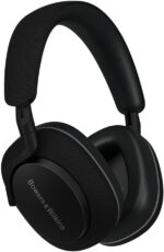 Bowers & Wilkins PX7 S2e Noise Cancelling Wireless Over Ear Headphones with Qualcomm aptX™ Adaptive & Quick Charge, 30 Hours of Playback and Six Built-In Microphone - Anthracite Black