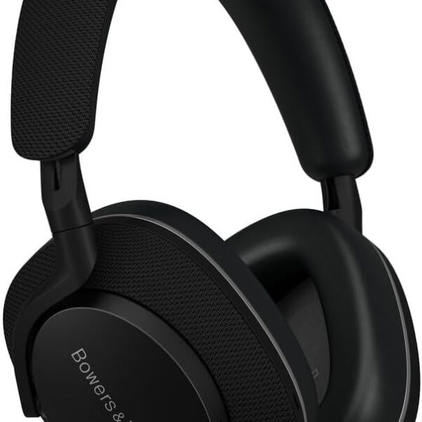 Bowers & Wilkins PX7 S2e Noise Cancelling Wireless Over Ear Headphones with Qualcomm aptX™ Adaptive & Quick Charge, 30 Hours of Playback and Six Built-In Microphone - Anthracite Black