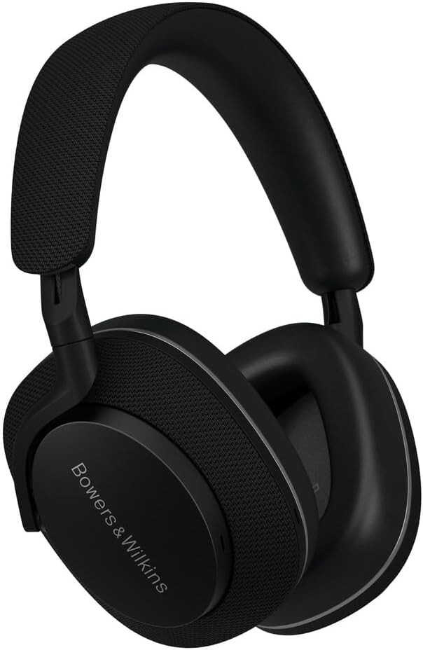 Bowers & Wilkins PX7 S2e Noise Cancelling Wireless Over Ear Headphones with Qualcomm aptX™ Adaptive & Quick Charge, 30 Hours of Playback and Six Built-In Microphone - Anthracite Black