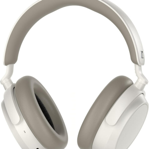 Sennheiser ACCENTUM Plus Wireless Bluetooth Headphones Noise Cancelling - Quick-Charge Feature, Up To 50HR Playtime, Adaptive Hybrid ANC, Over Ear Headphones for Traveling, School, White