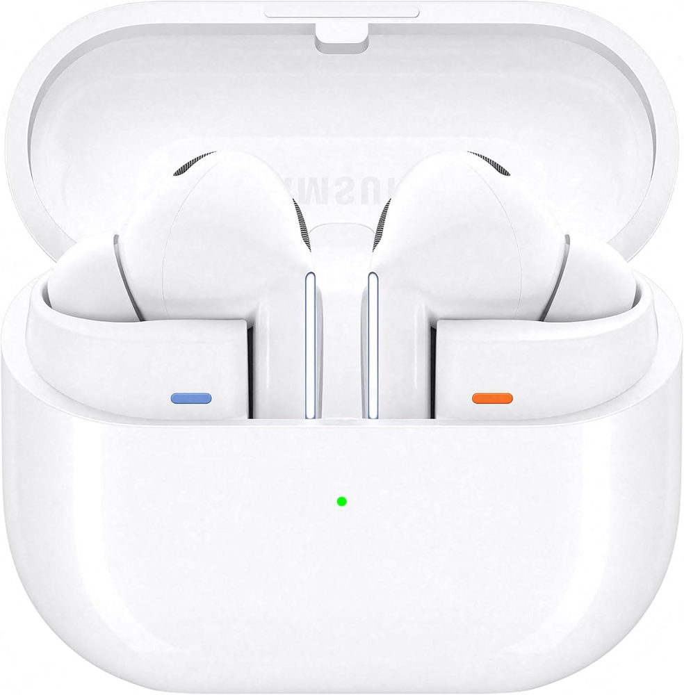 Samsung Galaxy Buds3 Pro White with Galaxy AI, Wireless Earbuds, Noise Cancelling, Bluetooth, 360 Audio, Hi-Fi Sound, 2 Year Extended Warranty (UK Version)