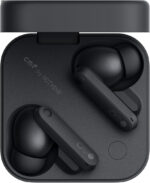 CMF by Nothing Buds Pro 2 Wirelesss earphones with HiFi sound, 50 dB Smart Active Noise Cancellation, 6 HD mics and Spatial Audio, 2025 - Dark Grey