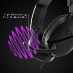 Turtle Beach Recon 70 Wired Multiplatform Gaming Headset for PC, PS5, PS4, Xbox Series X or S, Xbox One and Mobile with 3.5mm Wired Connection, Flip-to-Mute Mic, 40mm Speakers, Lightweight Design - Image 3