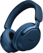 Bose QuietComfort Ultra Bluetooth Wireless Noise Cancelling Headphones for music with Spatial Audio, Over-the-Ear Headphones with Mic, Up to 24 Hours of Battery Life, Lunar Blue - Limited Edition