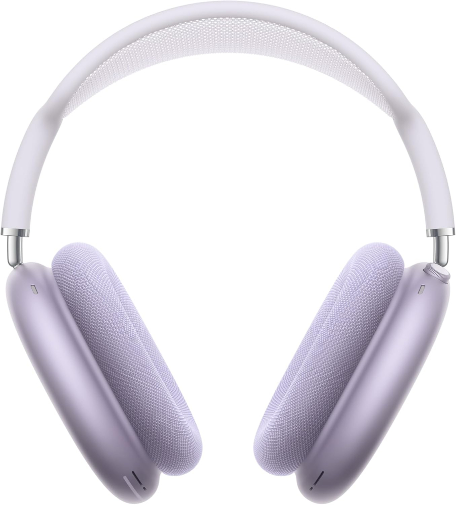 Apple AirPods Max Wireless Over-Ear Headphones, Pro-Level Active Noise Cancellation, Transparency Mode, Personalised Spatial Audio, USB-C Charging, Bluetooth Headphones for iPhone, Purple ​​​​​​​